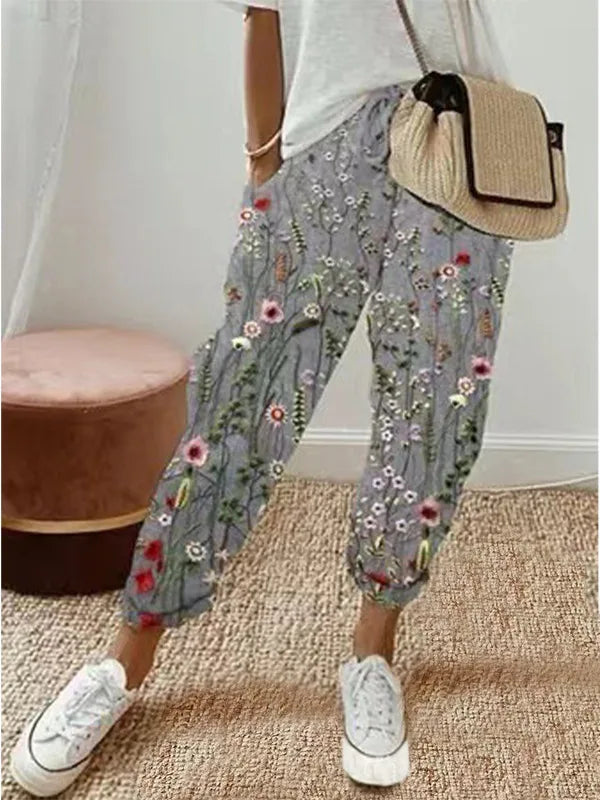 Ankle Length Casual Loose Pant