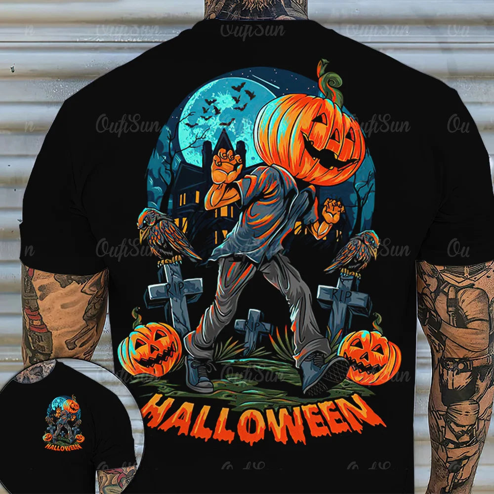 Crypt Pumpkin T-shirt