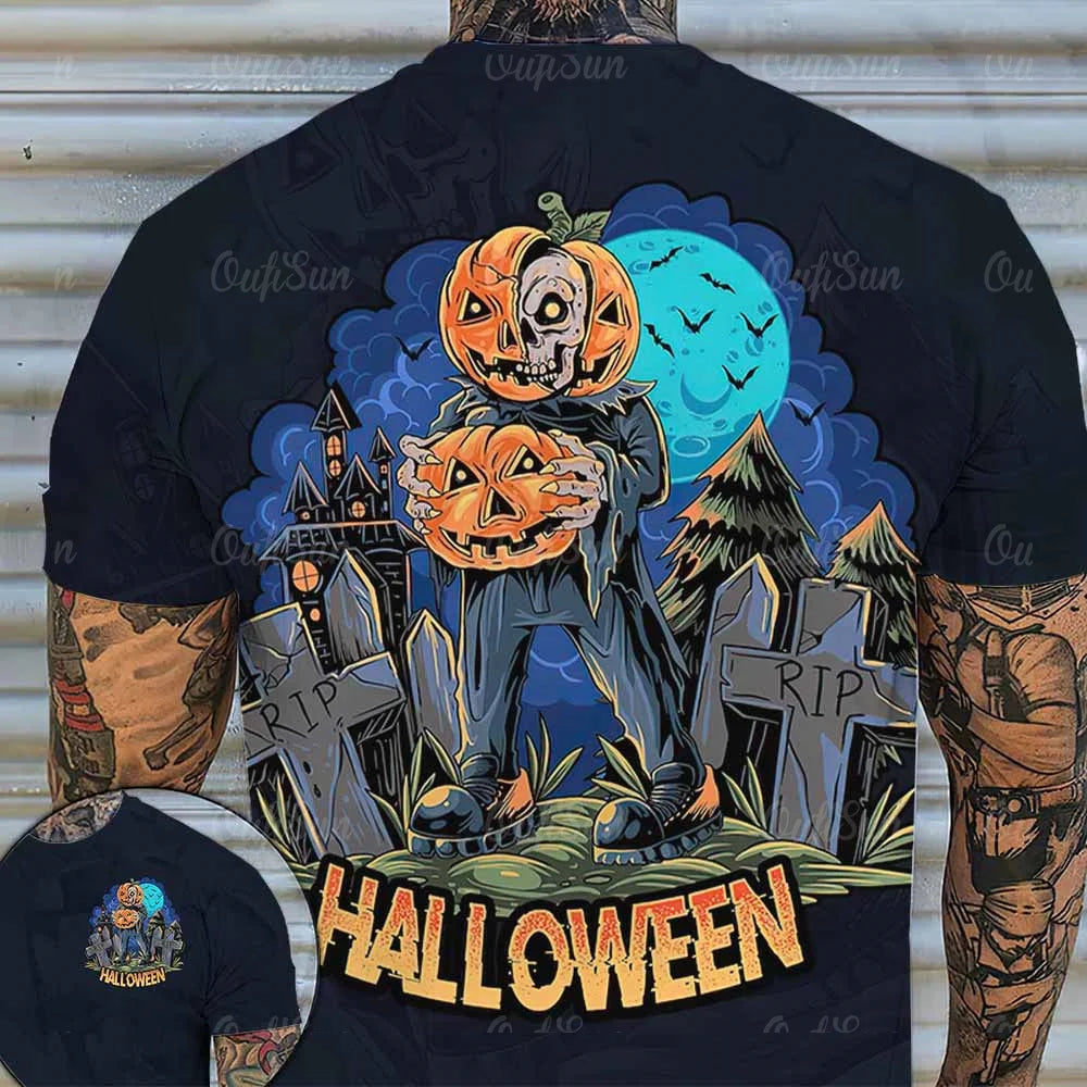 Crypt Pumpkin T-shirt