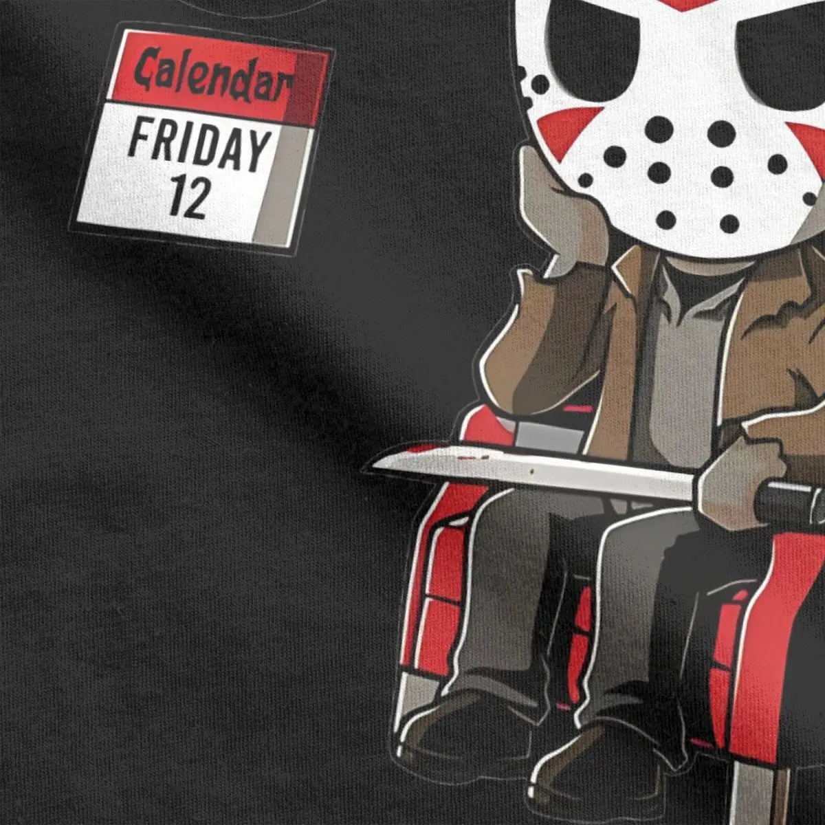 Friday 12th Funny Halloween Horror T-Shirt