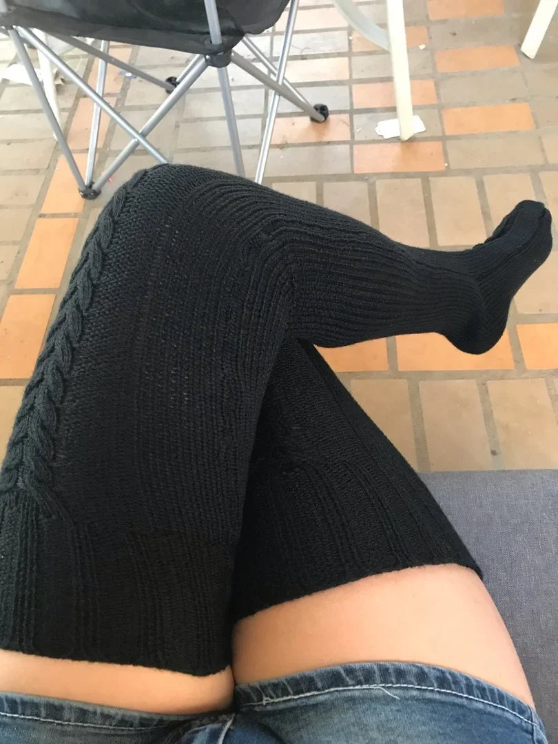 Thigh High Warm Stocking Socks