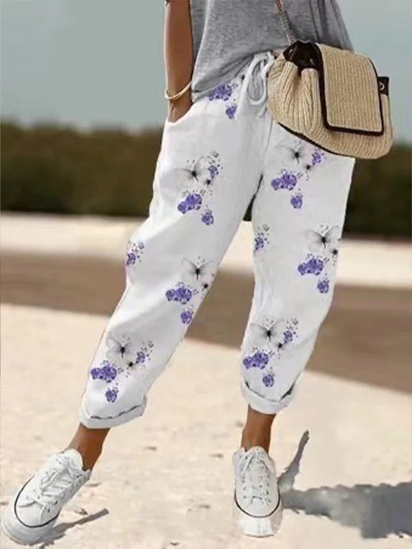 Ankle Length Casual Loose Pant