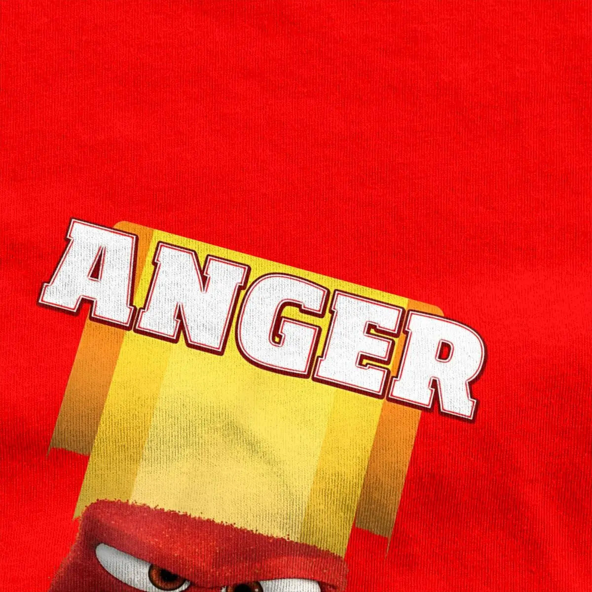 Inside Out Riley's Anger Red Character T Shirts